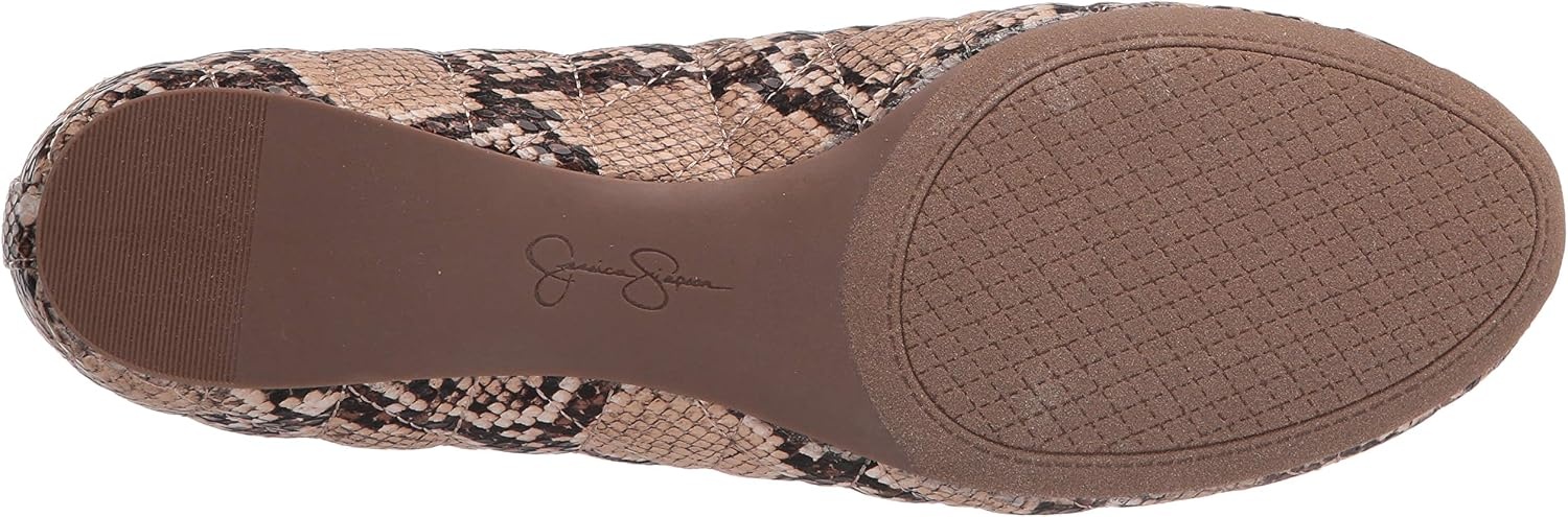 image:imageJessica Simpson Womens Mandayss Cross Strap Ballet FlatKhaki