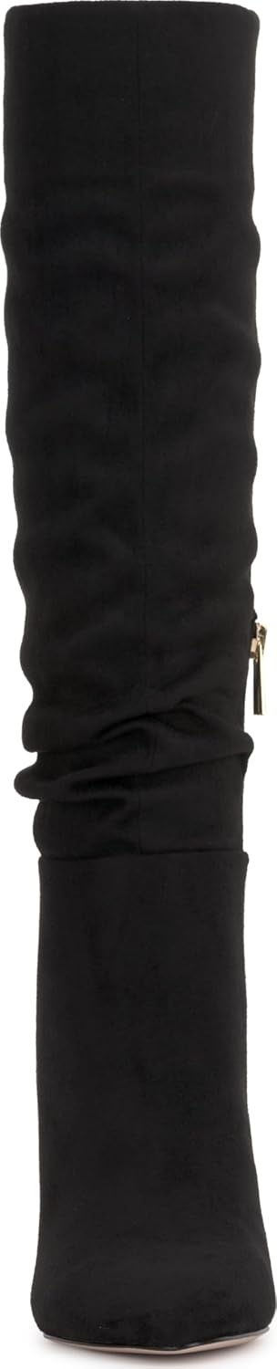 image:imageJessica Simpson Womens Minerva Knee High Slouch Boot Wide CalfBlack Microsuede Wide Calf