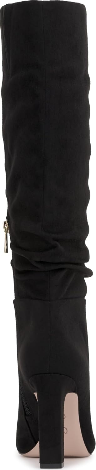 image:imageJessica Simpson Womens Minerva Knee High Slouch Boot Wide CalfBlack Microsuede Wide Calf