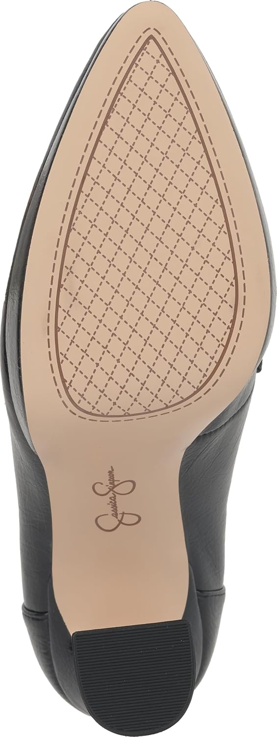 image:imageJessica Simpson Womens Nanelie Platform LoaferBlack Distressed Patent