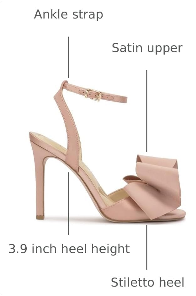 image:imageJessica Simpson Womens Olivine Bow Heeled SandalBlush