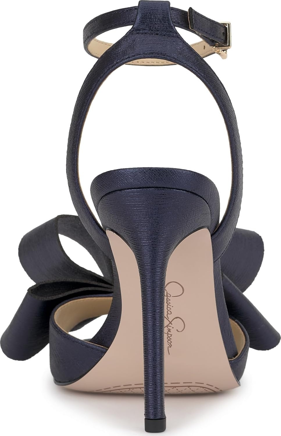 image:imageJessica Simpson Womens Olivine Bow Heeled SandalIndigo