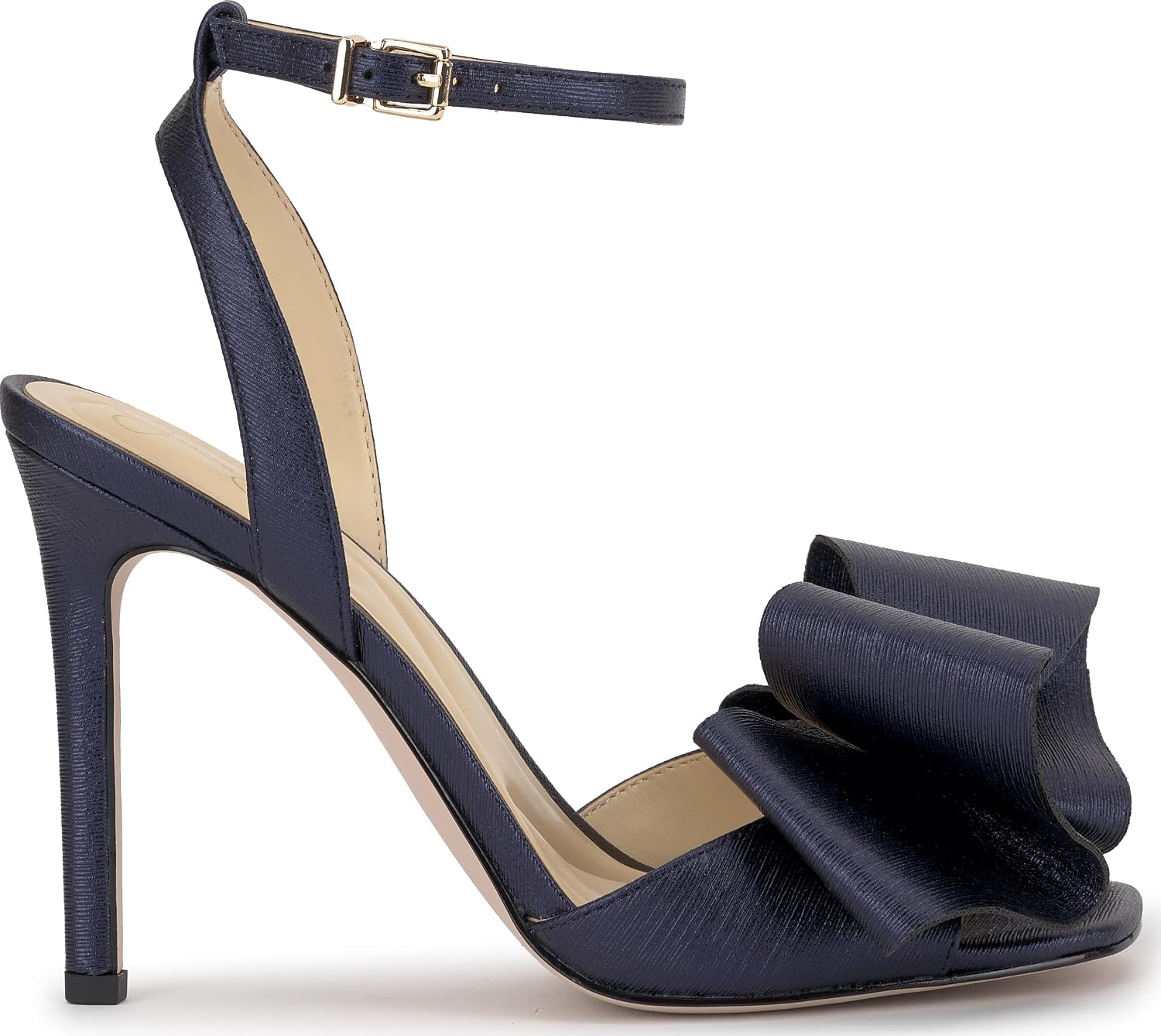 image:imageJessica Simpson Womens Olivine Bow Heeled SandalIndigo