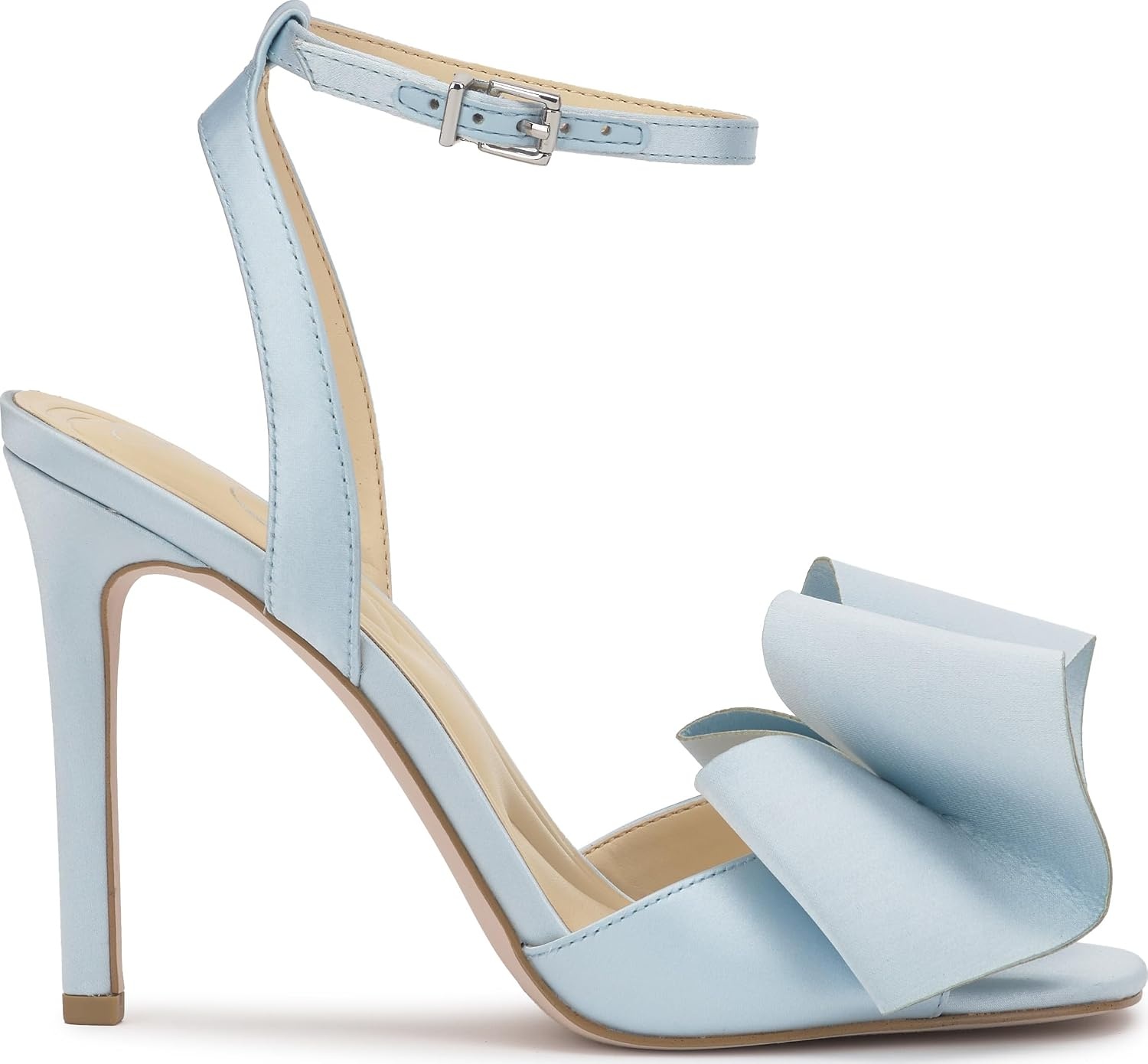 image:imageJessica Simpson Womens Olivine Bow Heeled SandalLight Blue