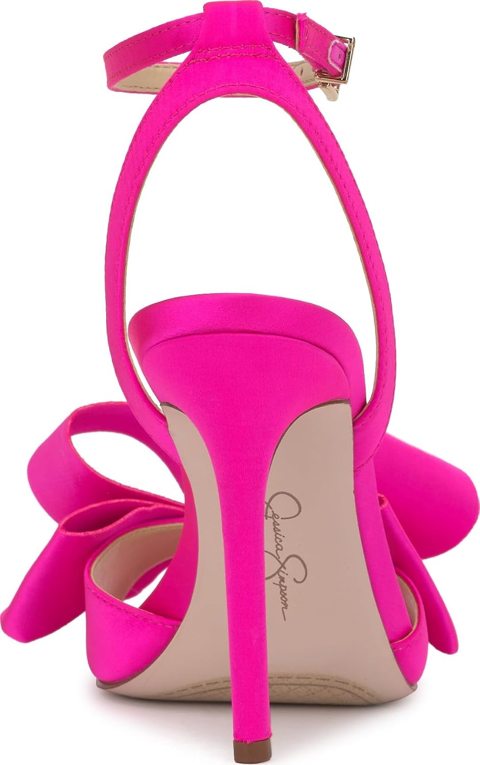 image:imageJessica Simpson Womens Olivine Bow Heeled SandalValley Pink