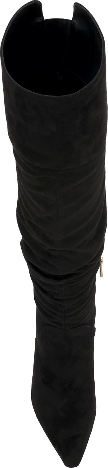 image:imageJessica Simpson Womens Olyra Over The Knee Slouch BootBlack Stretch Microsuede
