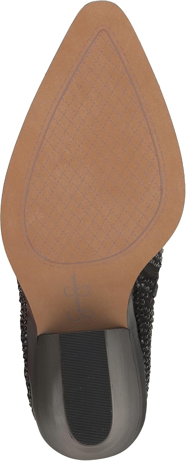 image:imageJessica Simpson Womens Paredisa Embellished Fringe Western BootieBlack