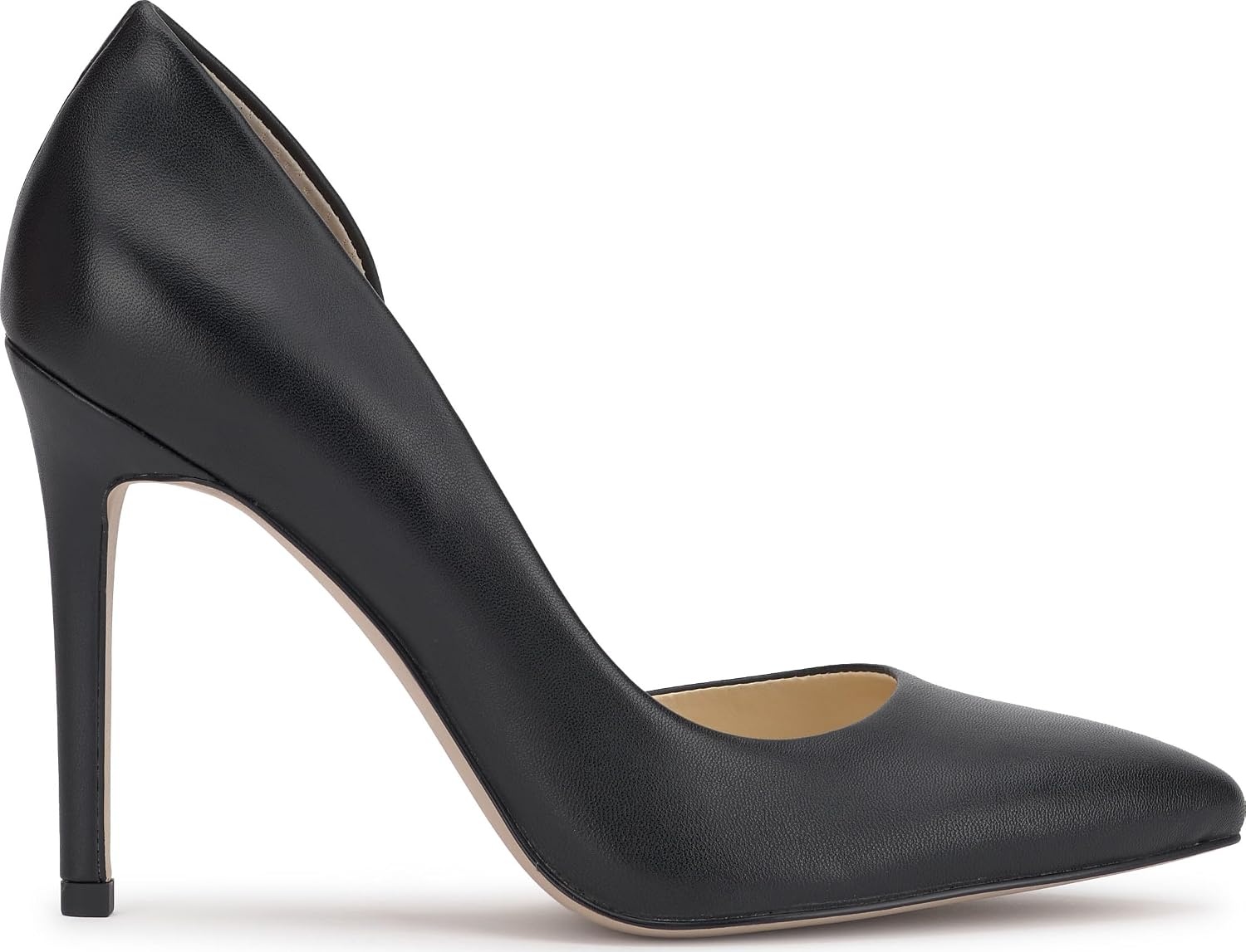 image:imageJessica Simpson Womens Prizma DOrsay PumpBlack Soft Silk Nappa