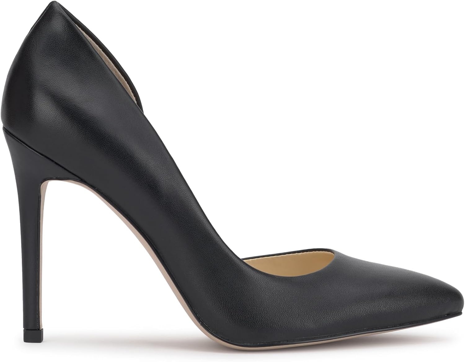 image:imageJessica Simpson Womens Prizma DOrsay PumpBlack Soft Silk Nappa