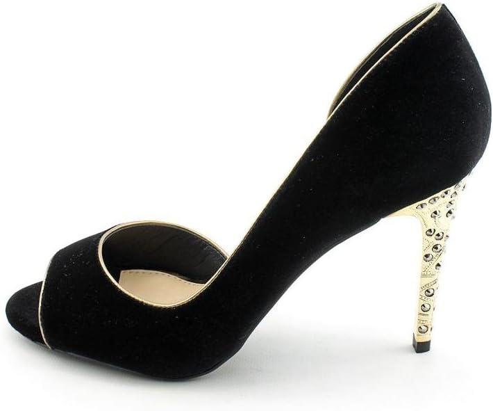 image:imageJessica Simpson Womens Prizma DOrsay PumpBlack Velvet