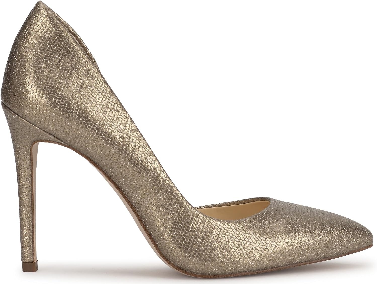 image:imageJessica Simpson Womens Prizma DOrsay PumpBronze Glistening Lizard
