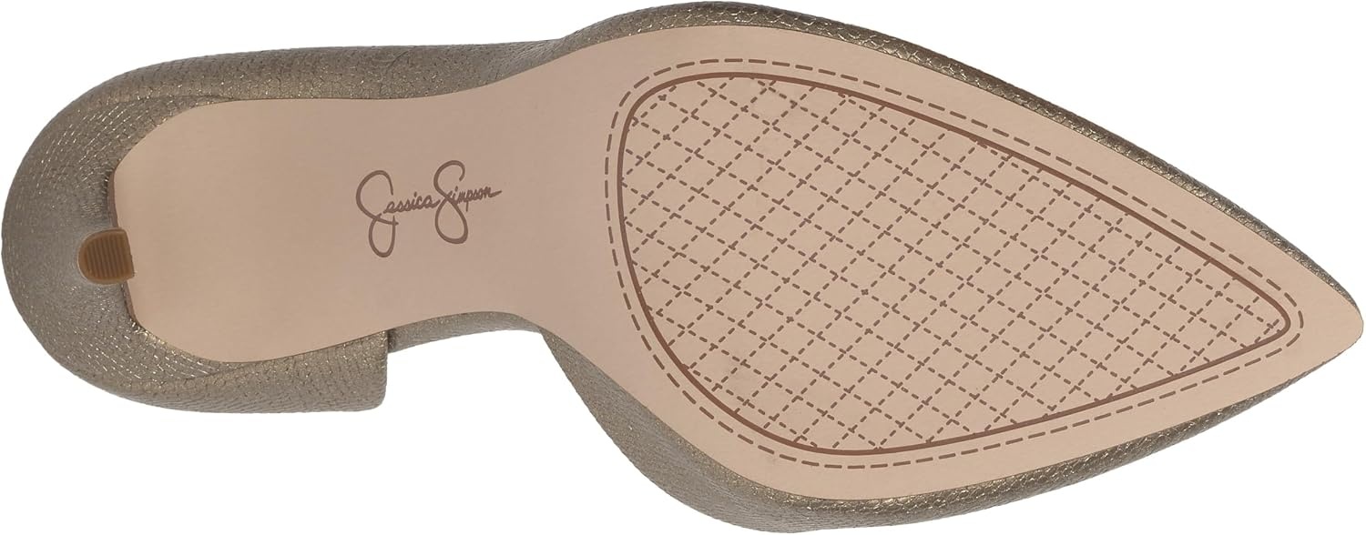 image:imageJessica Simpson Womens Prizma DOrsay PumpBronze Glistening Lizard