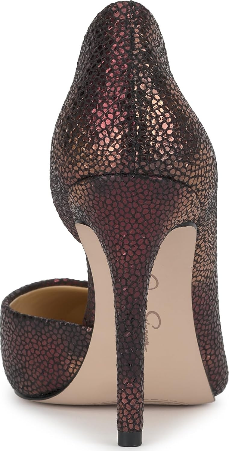 image:imageJessica Simpson Womens Prizma DOrsay PumpBronze Multi Speckled Snake Print