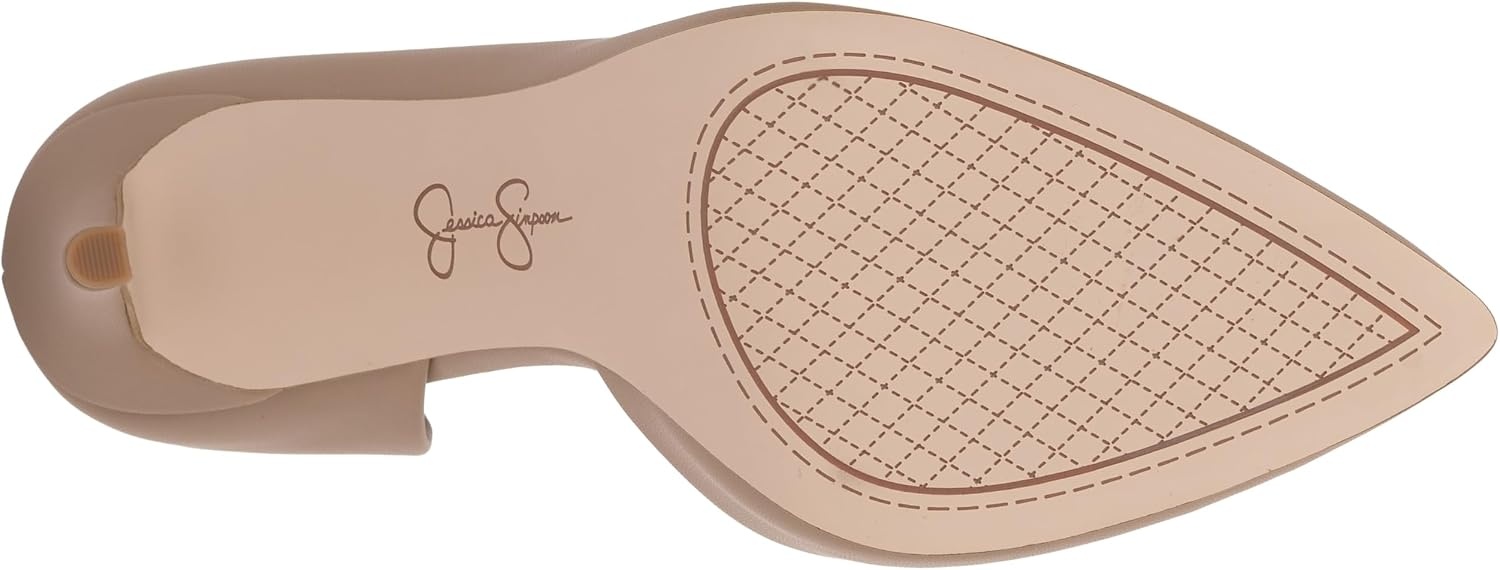 image:imageJessica Simpson Womens Prizma DOrsay PumpChai Latte Smooth