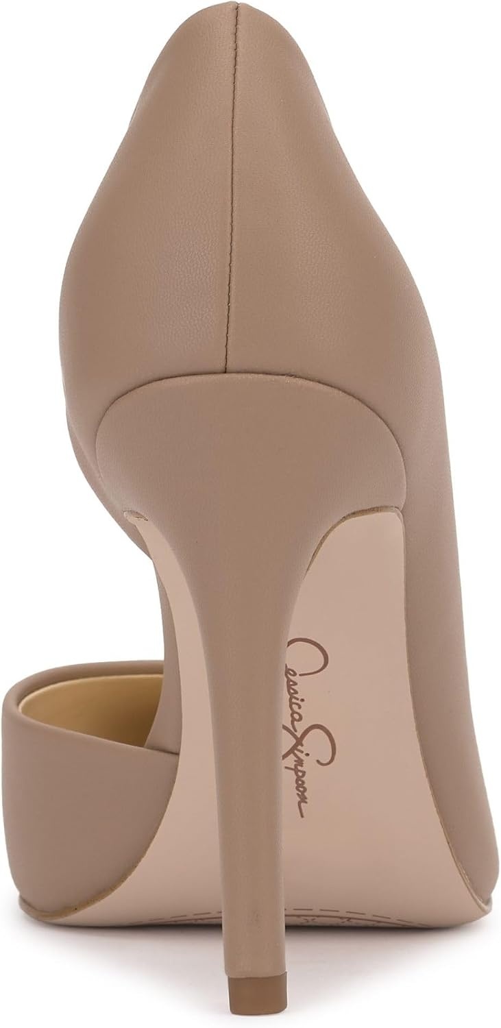 image:imageJessica Simpson Womens Prizma DOrsay PumpChai Latte Smooth