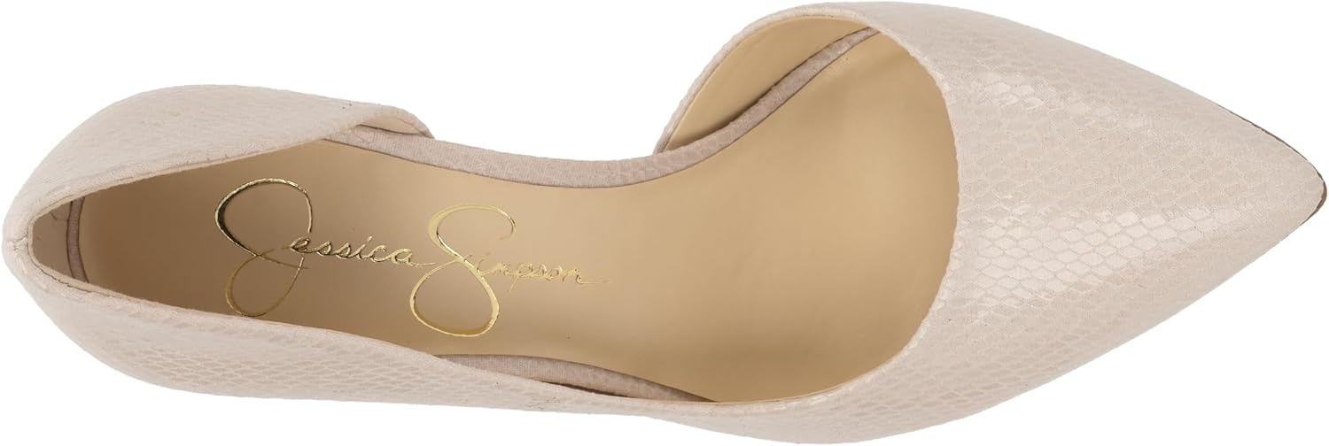 image:imageJessica Simpson Womens Prizma DOrsay PumpChalkSnake