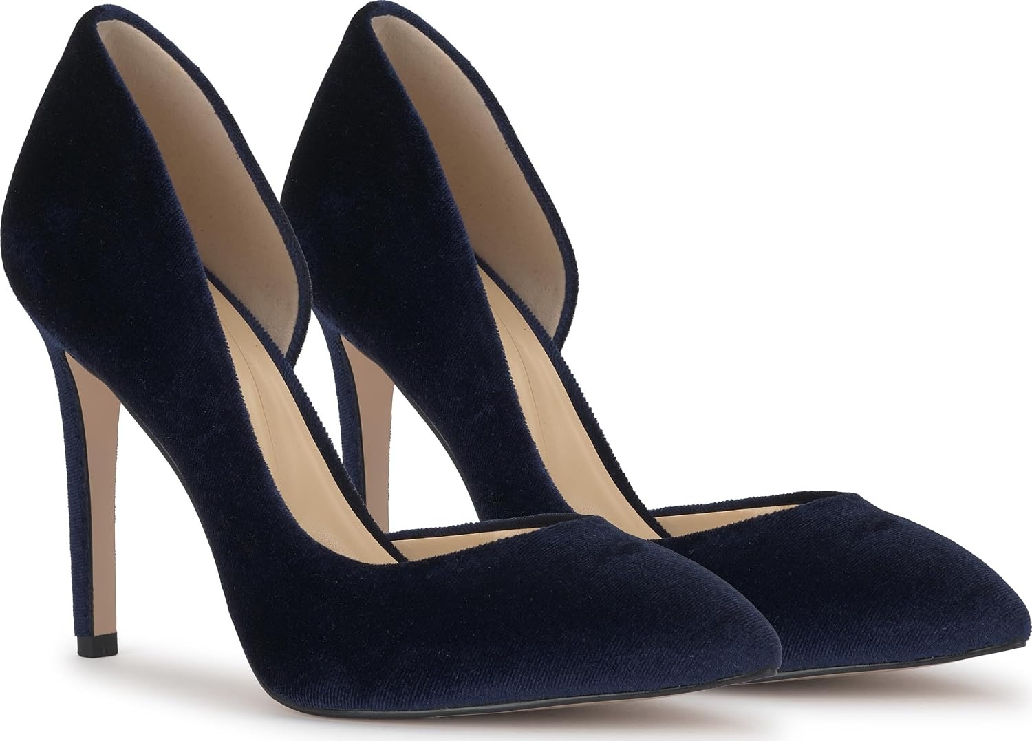 image:imageJessica Simpson Womens Prizma DOrsay PumpDark Night Lux Velvet