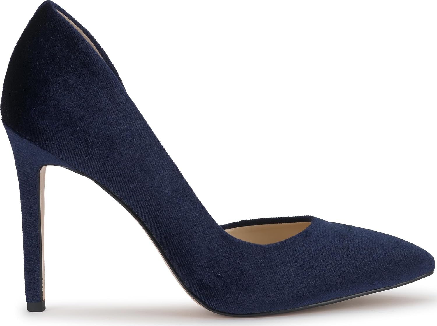 image:imageJessica Simpson Womens Prizma DOrsay PumpDark Night Lux Velvet