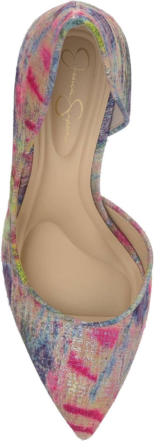 image:imageJessica Simpson Womens Prizma DOrsay PumpGarden Dream Jacquard