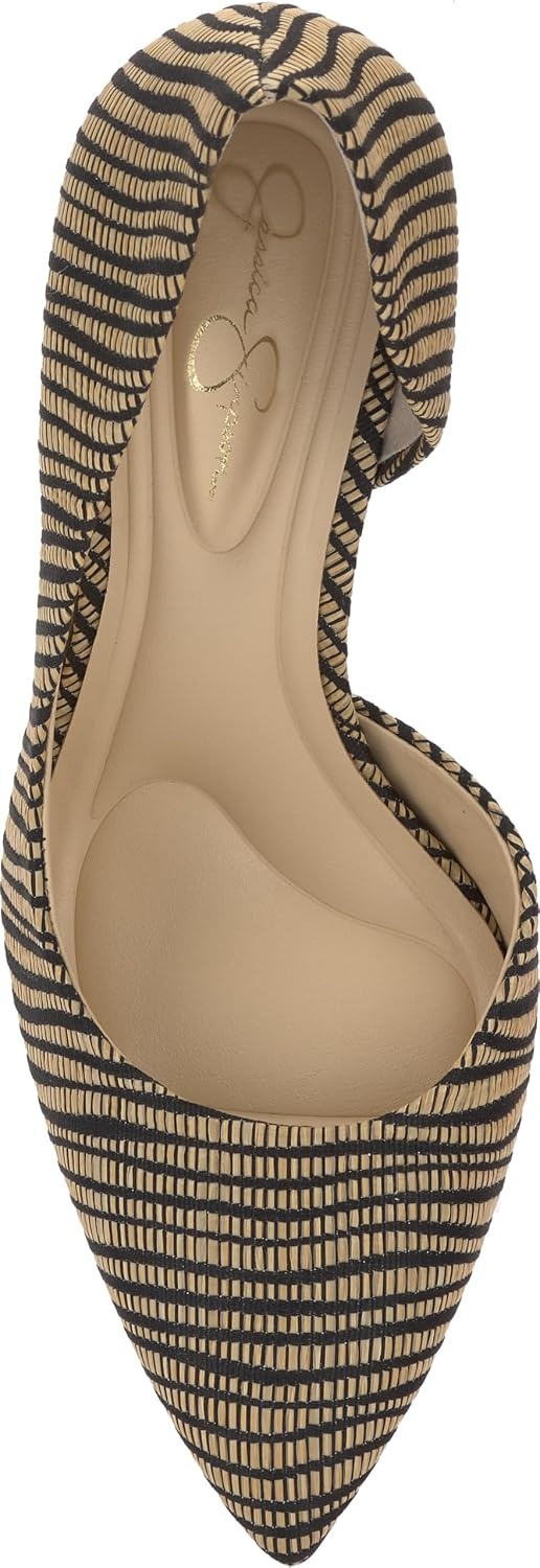 image:imageJessica Simpson Womens Prizma DOrsay PumpNaturalBlack