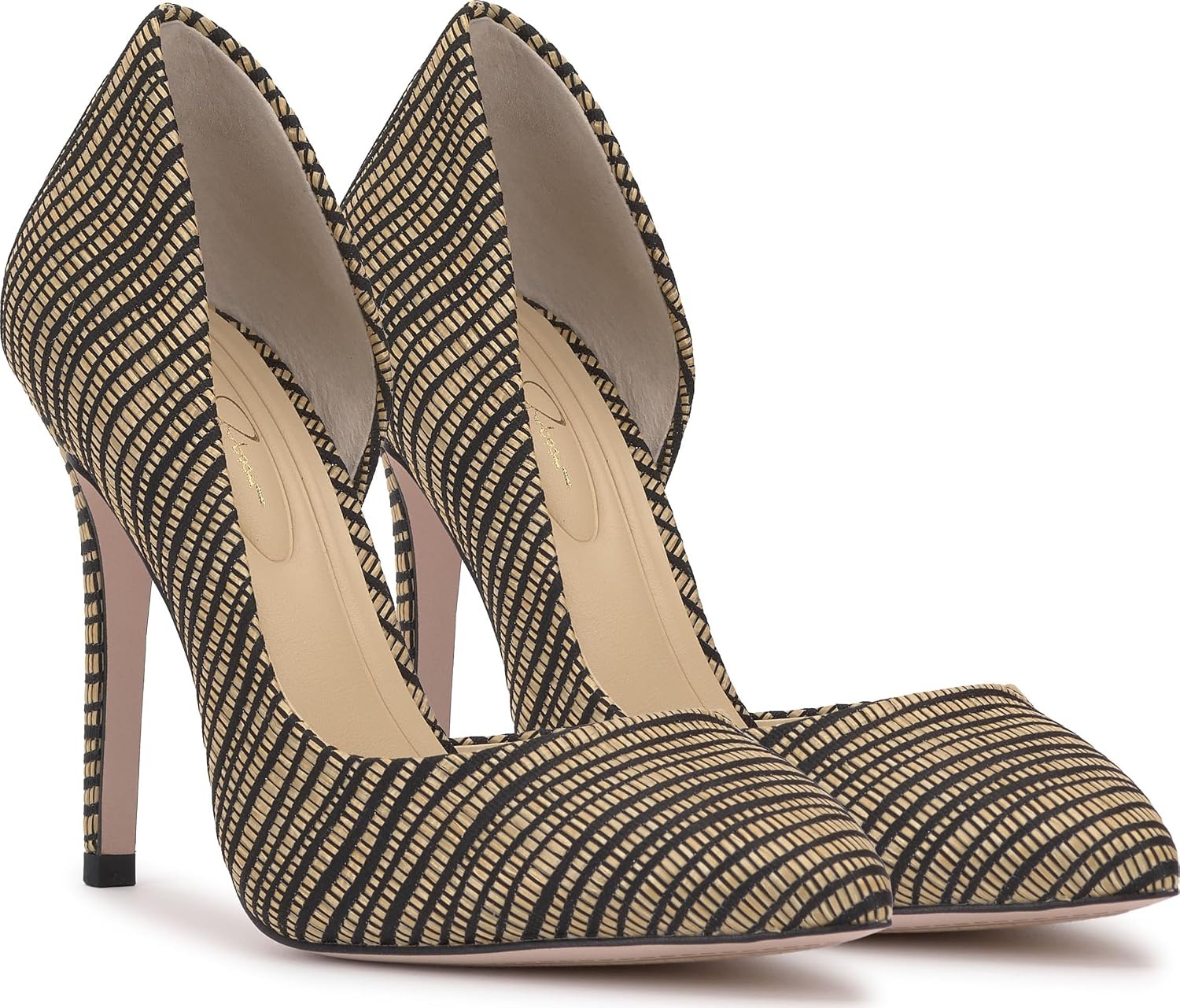 image:imageJessica Simpson Womens Prizma DOrsay PumpNaturalBlack