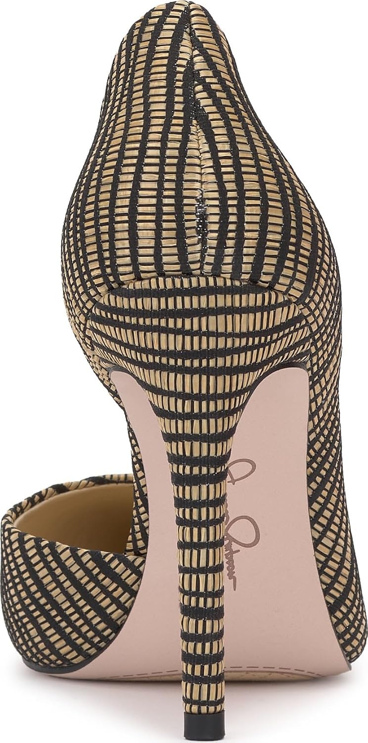 image:imageJessica Simpson Womens Prizma DOrsay PumpNaturalBlack