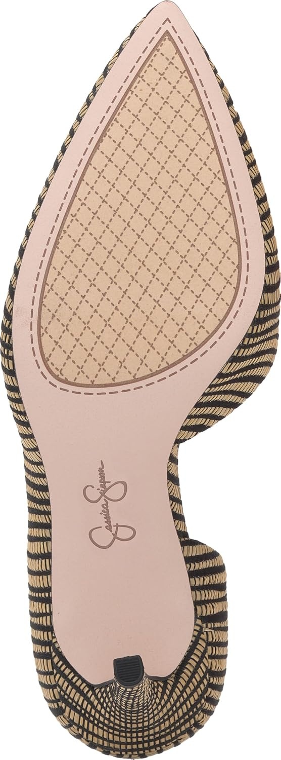 image:imageJessica Simpson Womens Prizma DOrsay PumpNaturalBlack