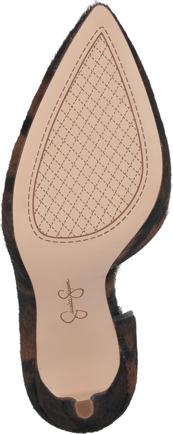 image:imageJessica Simpson Womens Prizma DOrsay PumpNaturalBlack Leopard