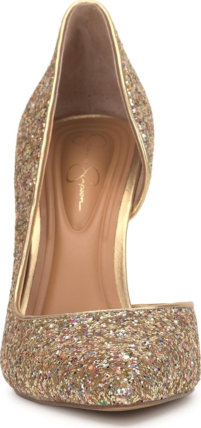image:imageJessica Simpson Womens Prizma DOrsay PumpParty Gold