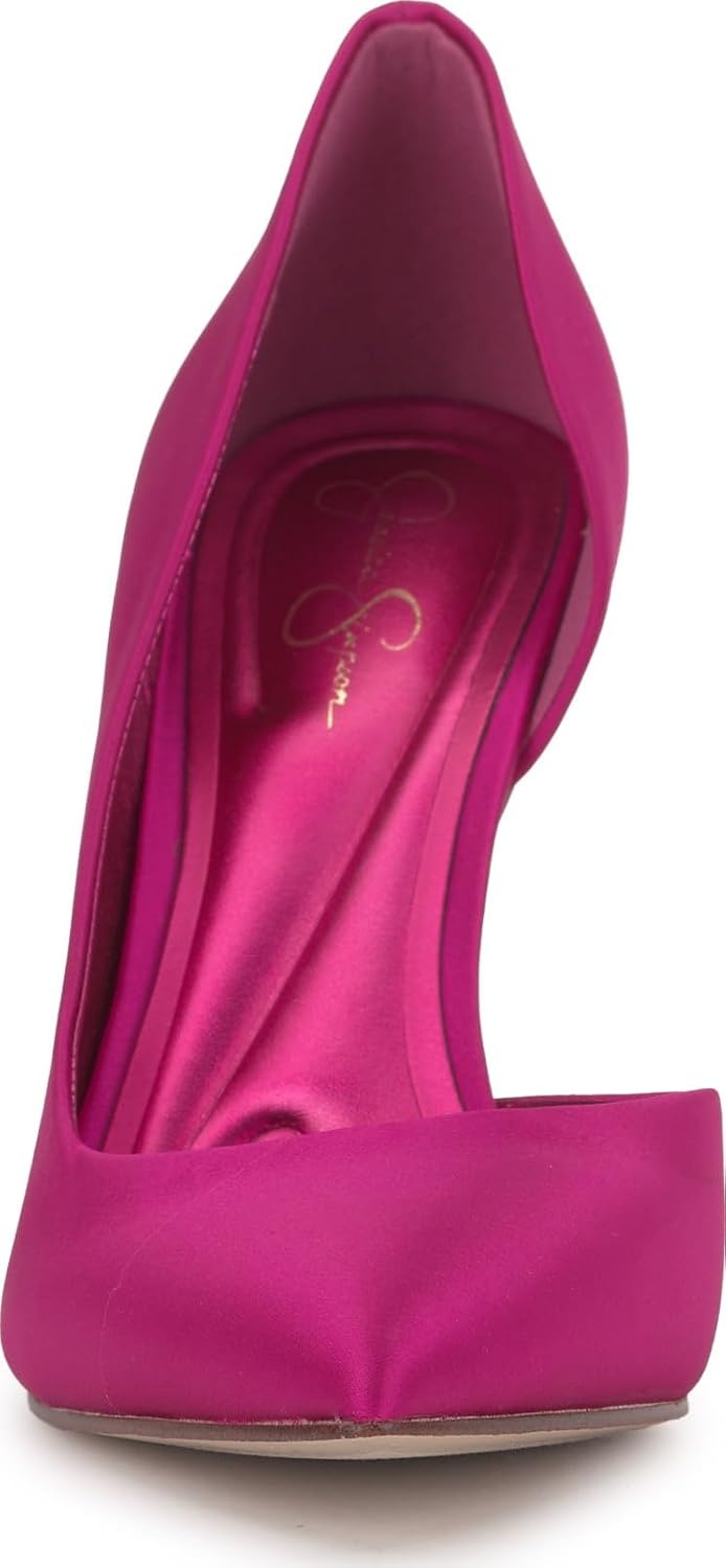 image:imageJessica Simpson Womens Prizma DOrsay PumpRasbery Garnet Satin