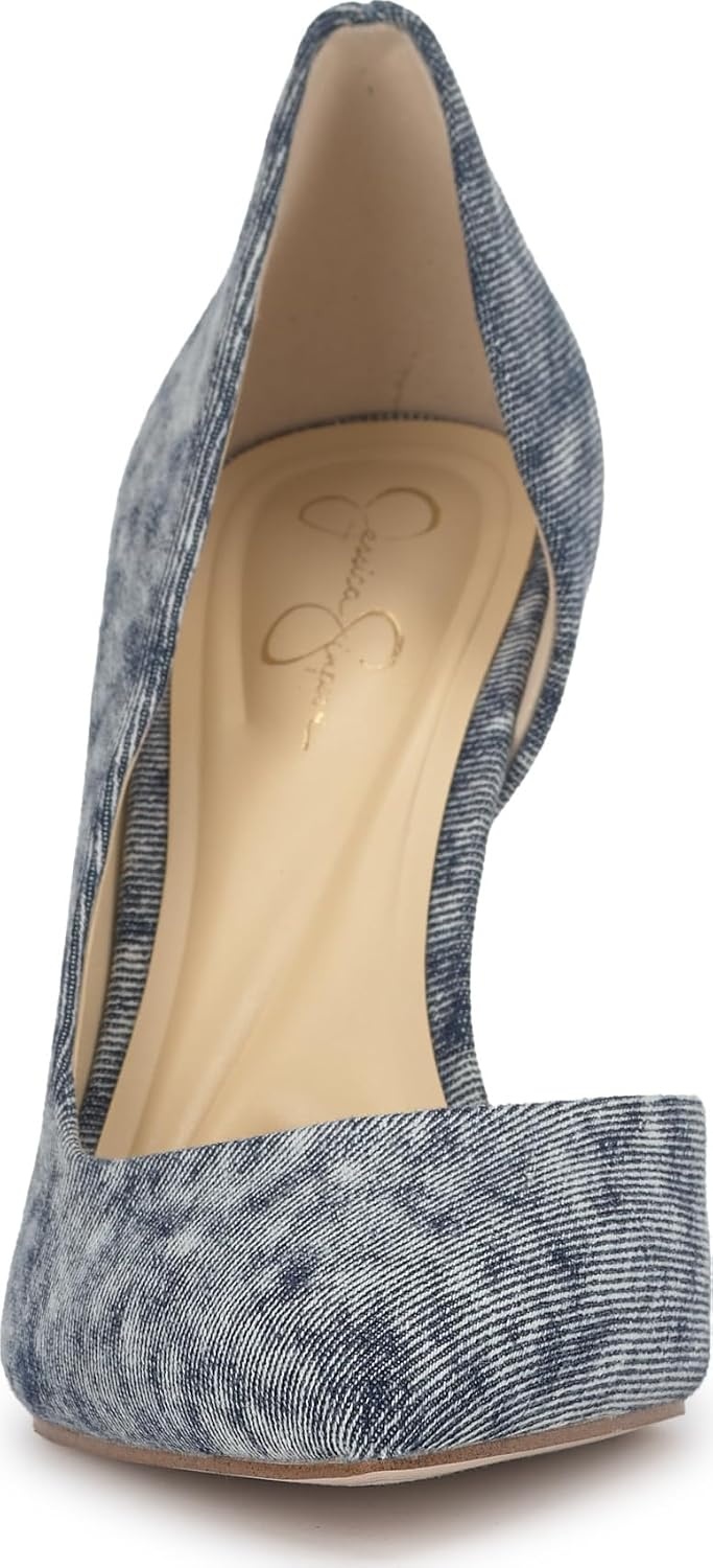 image:imageJessica Simpson Womens Prizma DOrsay PumpShadow Blue