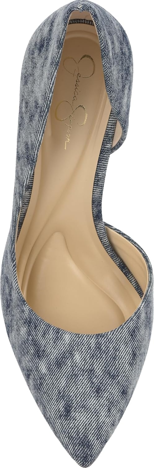 image:imageJessica Simpson Womens Prizma DOrsay PumpShadow Blue