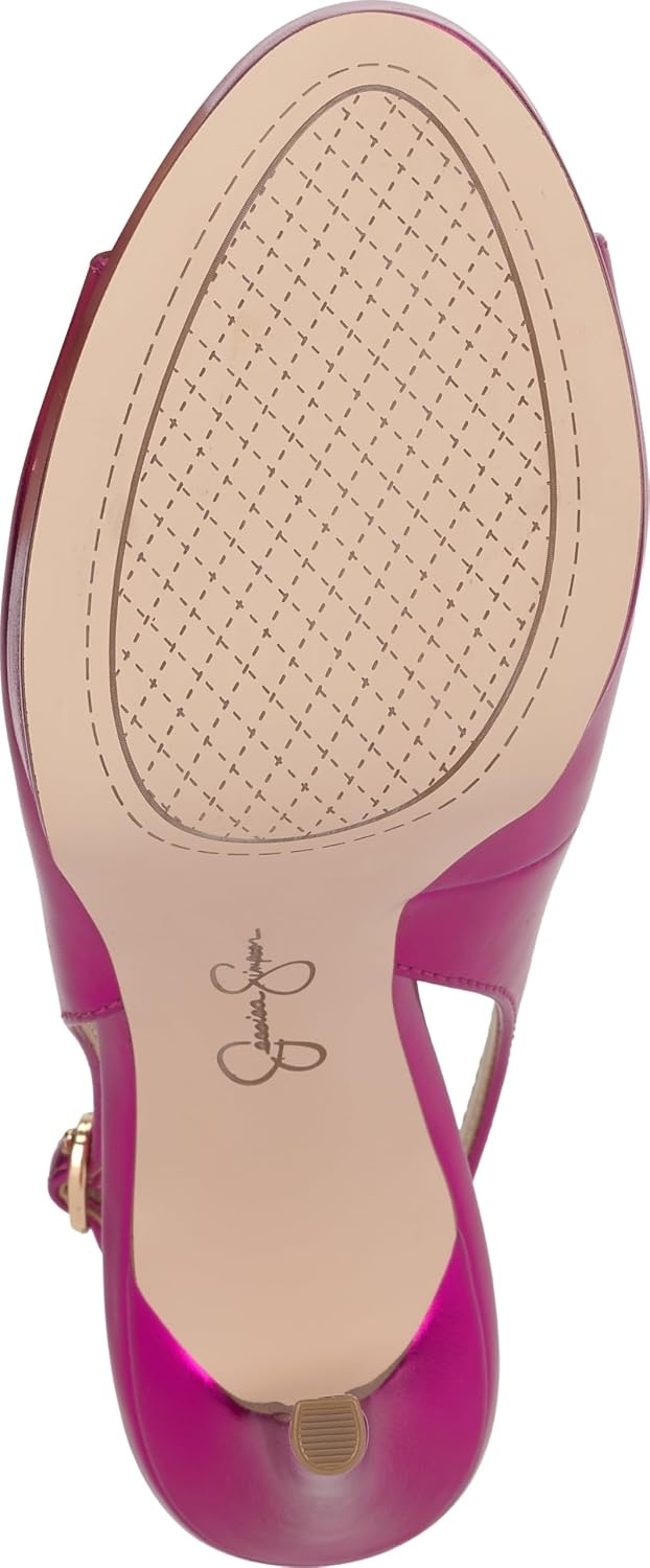 image:imageJessica Simpson Womens Sibilla Slingback Platform PumpBright Fuchsia