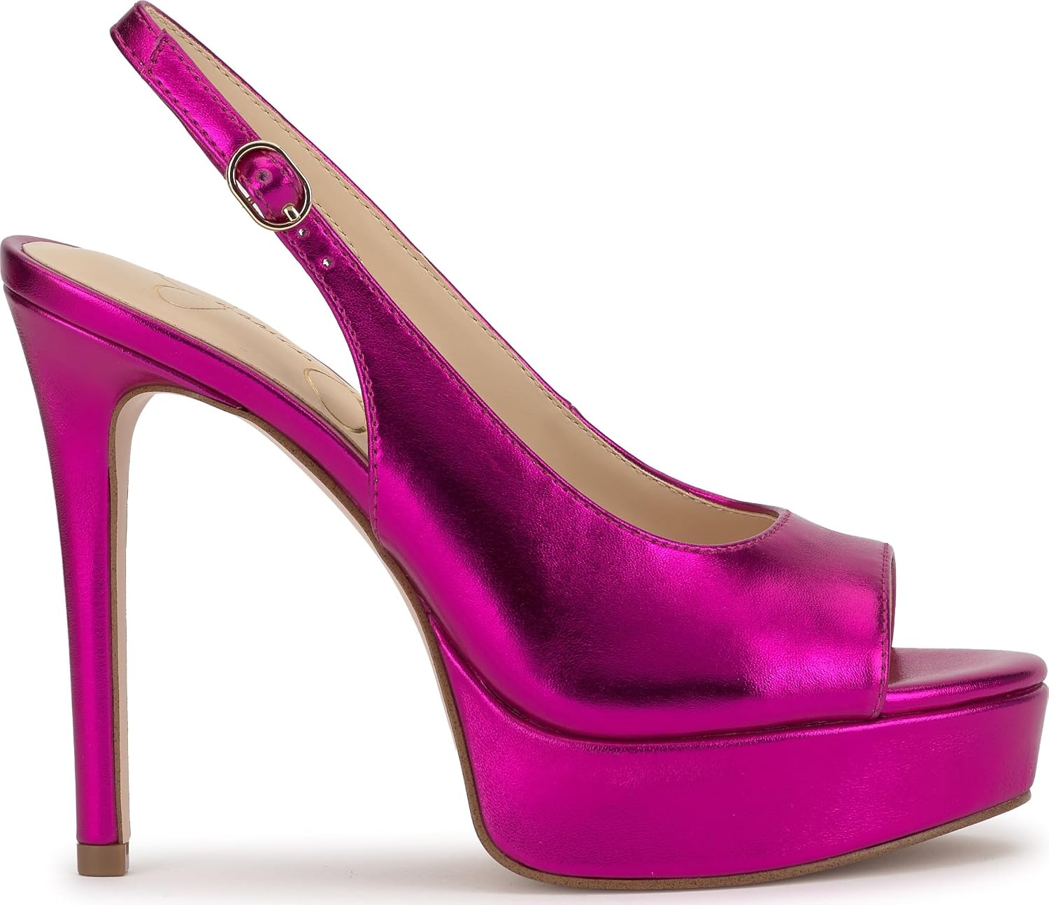 image:imageJessica Simpson Womens Sibilla Slingback Platform PumpBright Fuchsia