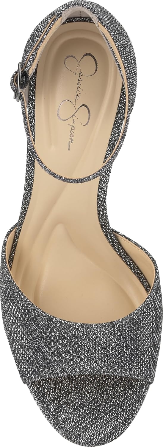 image:imageJessica Simpson Womens Sohilea Platform Peep Toe PumpLight Anthracite