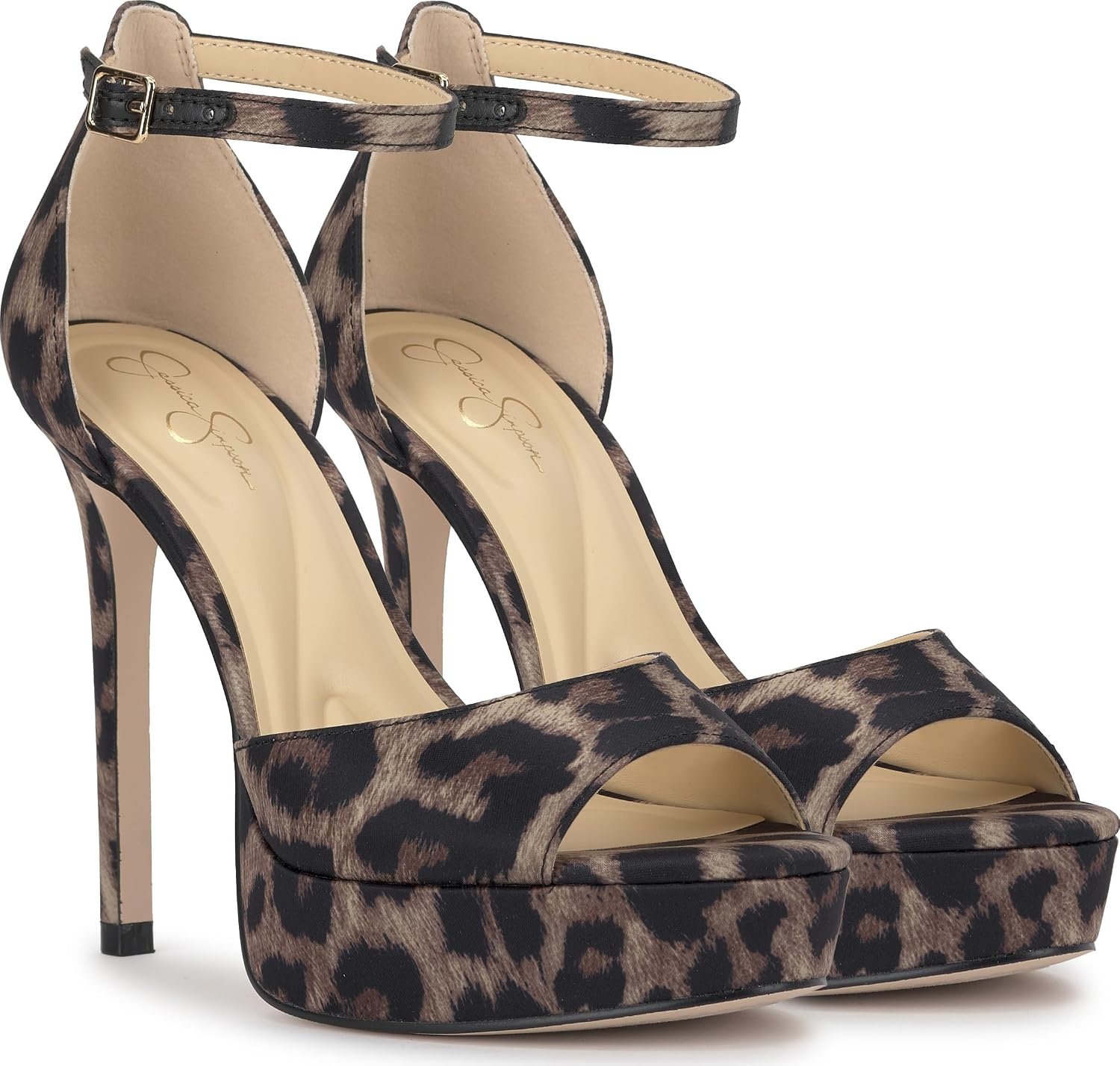 image:imageJessica Simpson Womens Sohilea Platform Peep Toe PumpSafari Combo