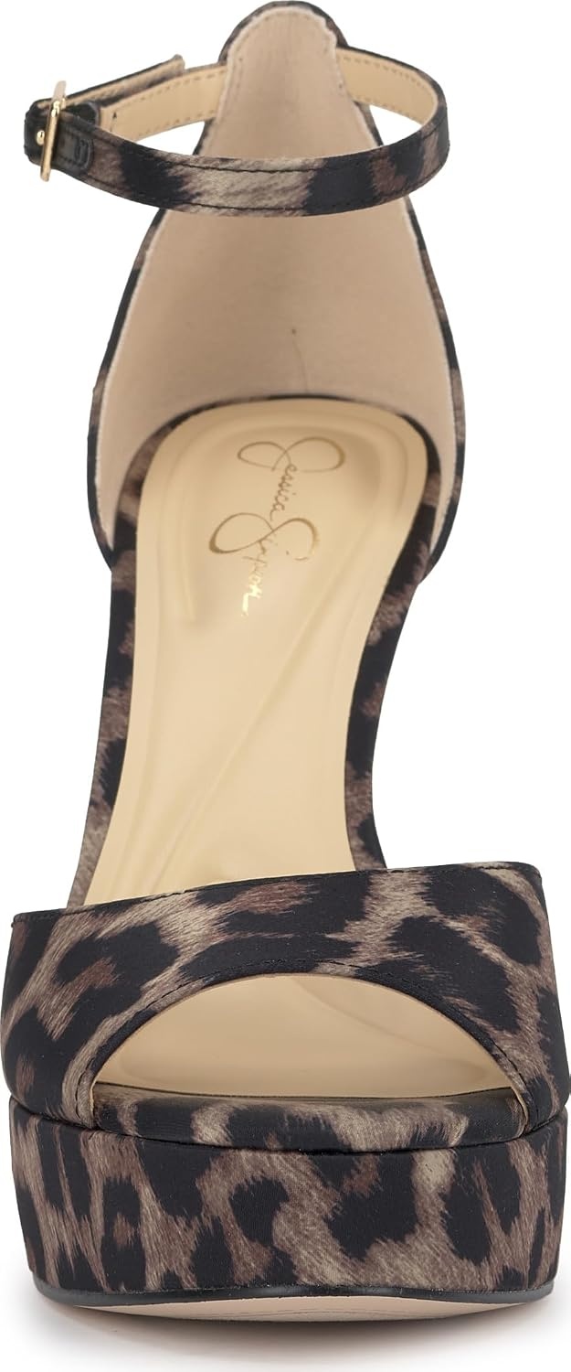 image:imageJessica Simpson Womens Sohilea Platform Peep Toe PumpSafari Combo