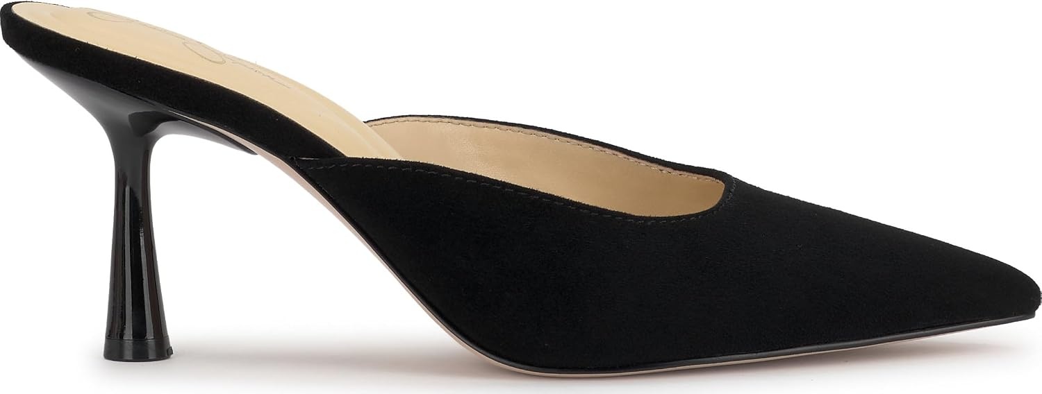 image:imageJessica Simpson Womens Xia High Heel MuleBlack Suede