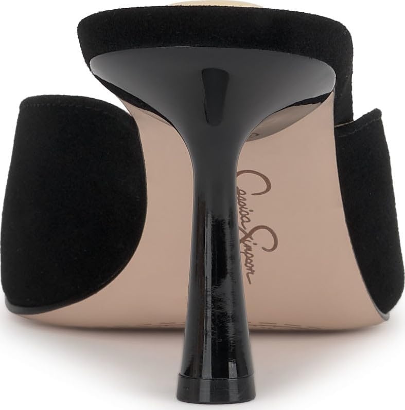 image:imageJessica Simpson Womens Xia High Heel MuleBlack Suede