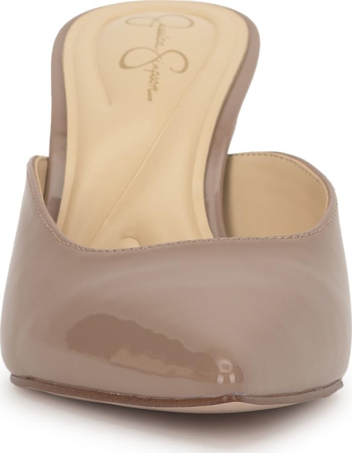 image:imageJessica Simpson Womens Xia High Heel MuleChai Latte Patent