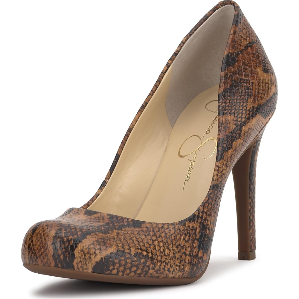 image:imageJessica Simpson Womens Calie Classic PumpDark Tan