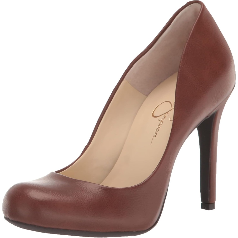 image:imageJessica Simpson Womens Calie Classic PumpSaddle Brown
