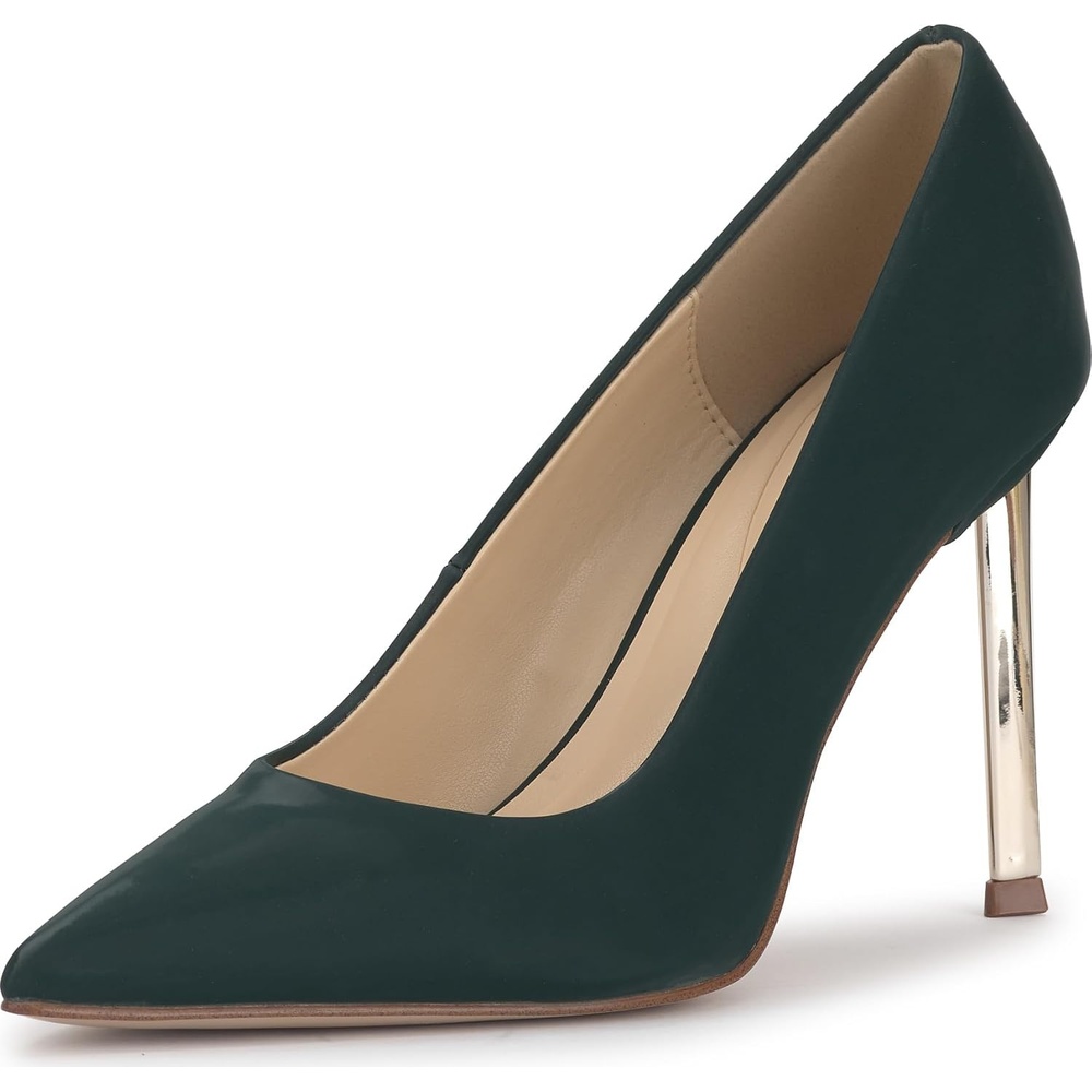 image:imageJessica Simpson Womens Kheloe Pointed Toe PumpGreen Sateen
