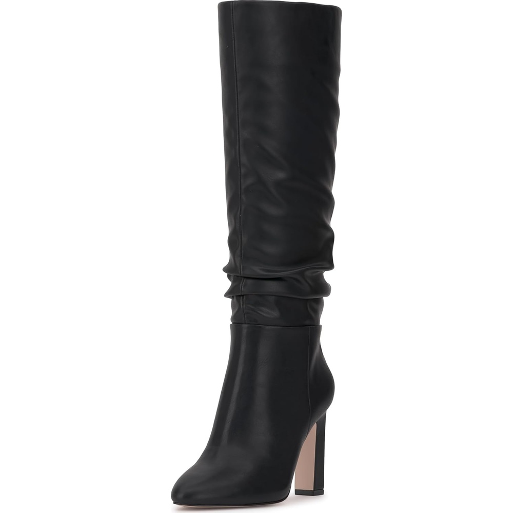 image:imageJessica Simpson Womens Minerva Knee High Slouch Boot Wide CalfBlack Wide Calf Faux Leather