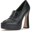 Black Distressed Patent