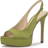 Botanical Green Satin