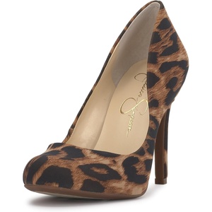 Jessica Simpson Women’s Calie Classic Pump(Dolly Leopard Print)