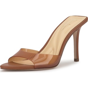 Jessica Simpson Women’s Dravie High Heel Sandal, Red Muse, 8(Soft Caramel)