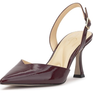 Jessica Simpson Women’s Fyvera Classic Slingback Pump(Dark Cherry)
