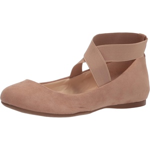 Jessica Simpson Women’s Mandayss Cross Strap Ballet Flat(Cheyenne)